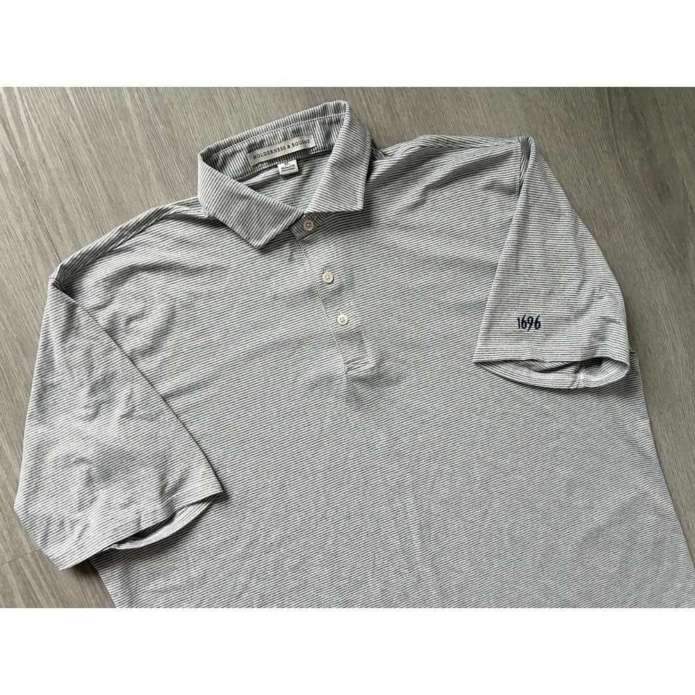 Holderness & Bourne Shirt Mens XL Polo Performance Tailored Fit Perkins Golf